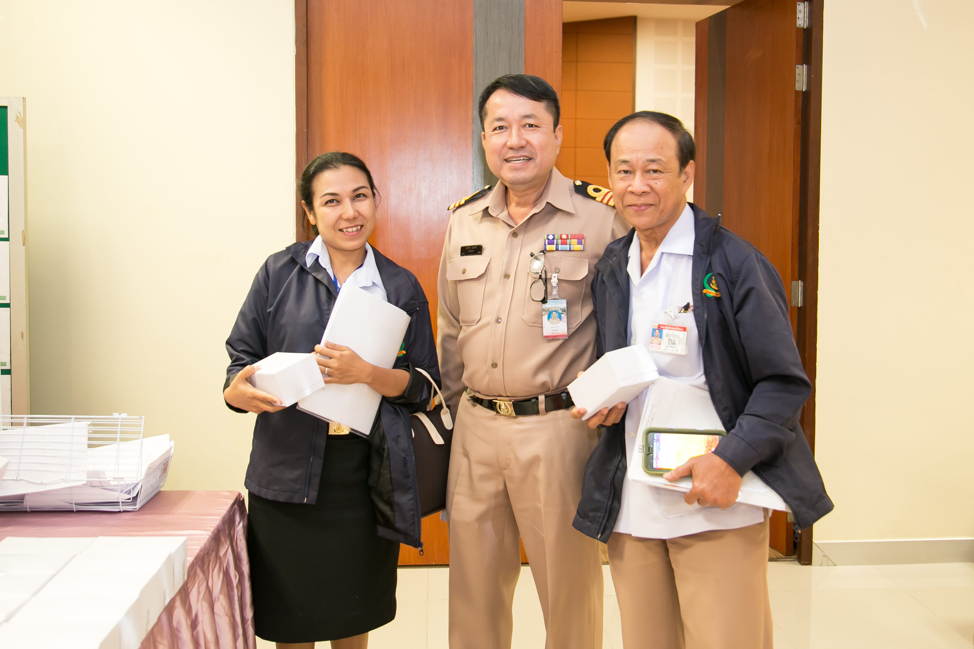งานประชุมวิชาการ "เข้าใจ เส้นใย สิ่งทอ" ณ รพ.สมเด็จพระปิ่นเกล้า พร. 20ธันวาคม 2559